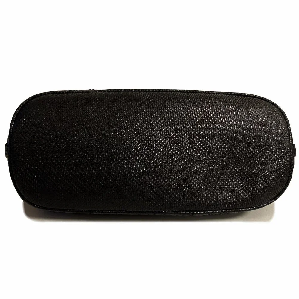 Gucci Snake Embossed Black Leather Pouchette - Picture 6 of 9